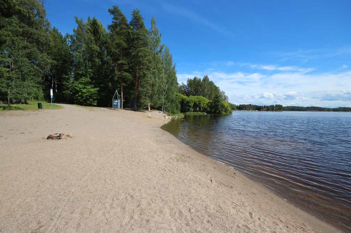 Pitkälahden uimaranta, Kuopio.