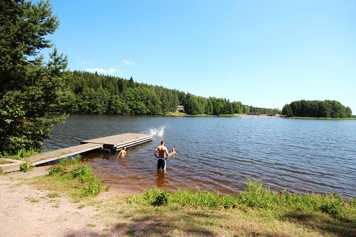 Veckjärven uimapaikka, Porvoo.
