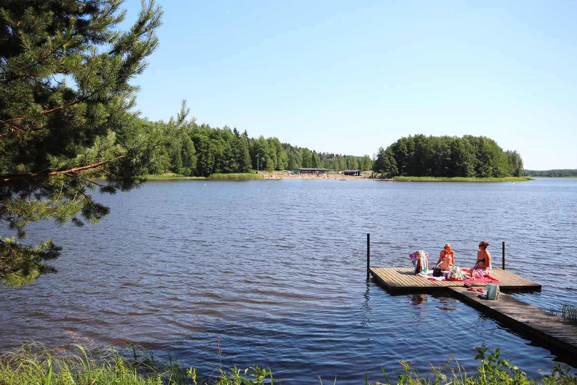Veckjärven uimapaikka, Porvoo.