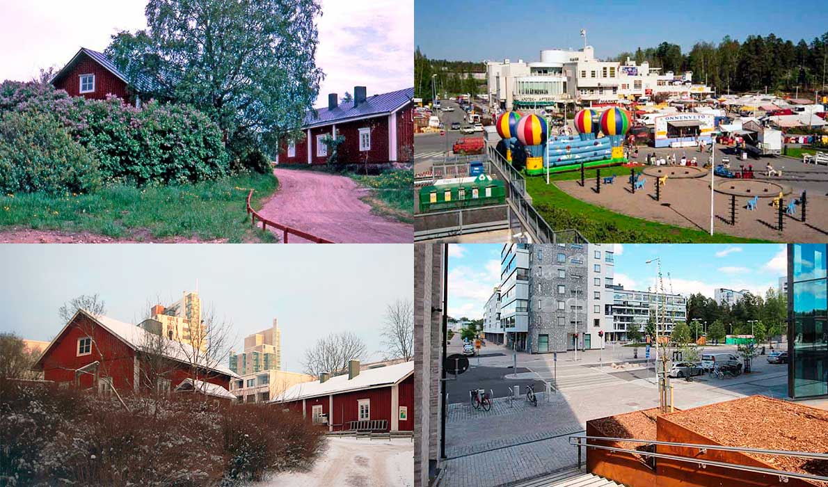 Ennen-jälkeen kuvia Espoonlahdesta