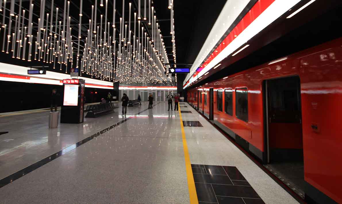 Kivenlahden metroasema, Espoo.
