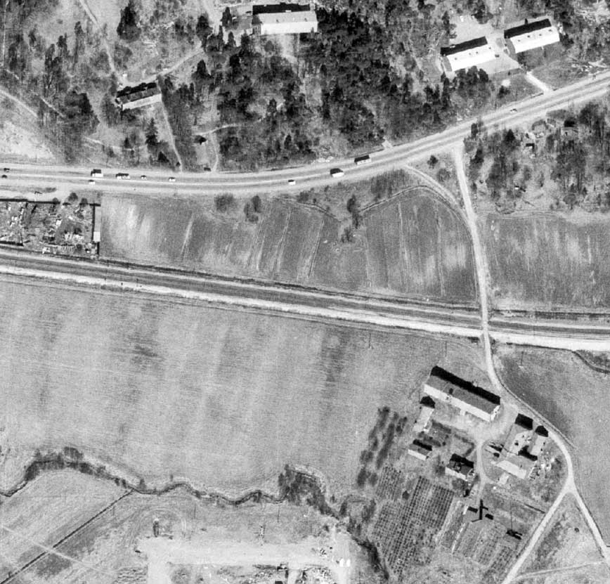 Mäkkylä, kartta 1975.