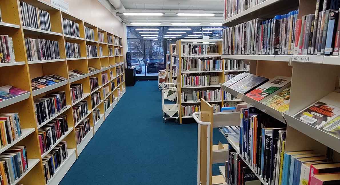 Viherlaakson kirjasto, Espoo.