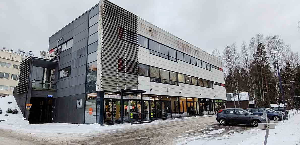 Viherlaakson kirjasto, Espoo.