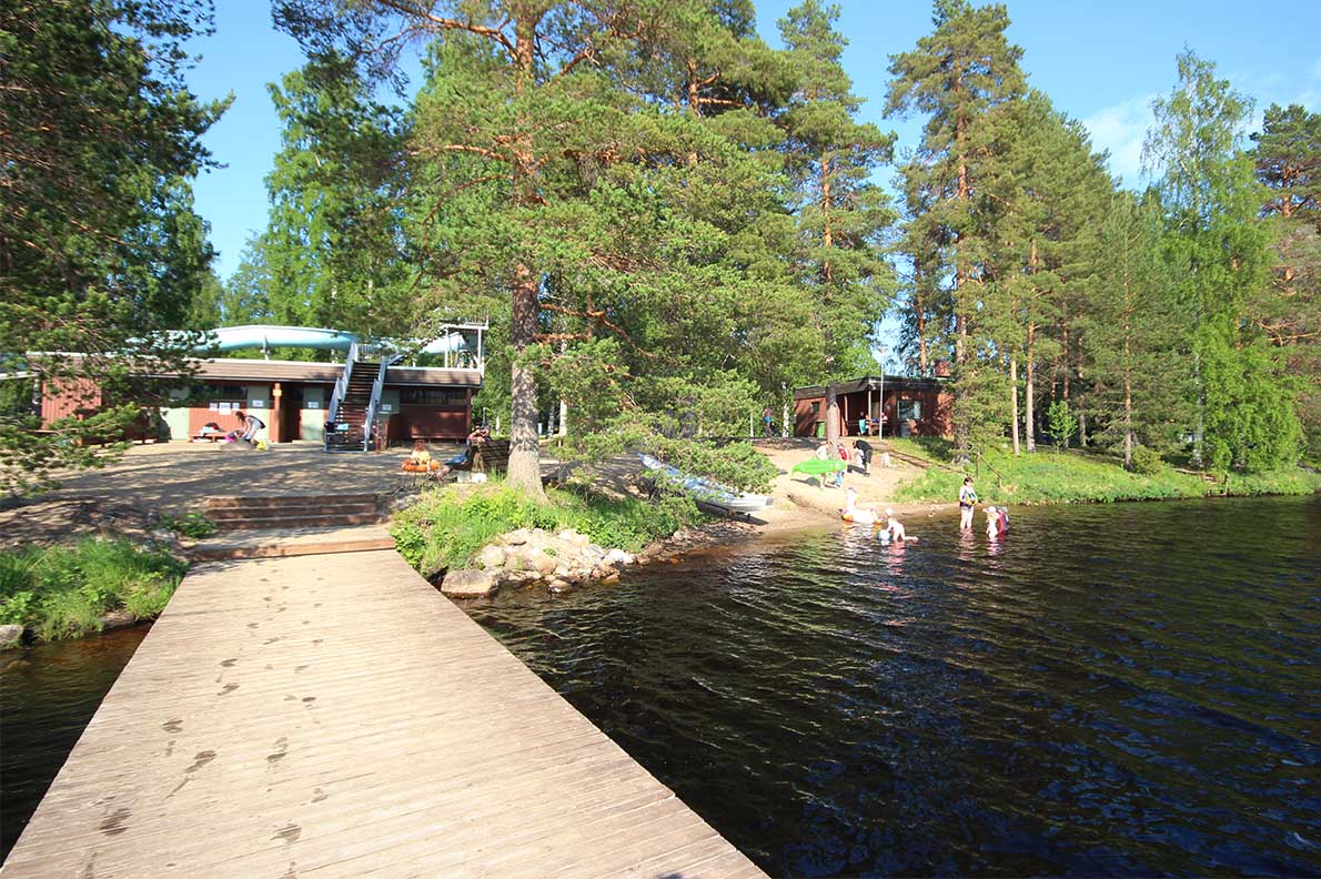 Eläinpuiston leirintä- ja caravanalueen uimaranta, Ähtäri