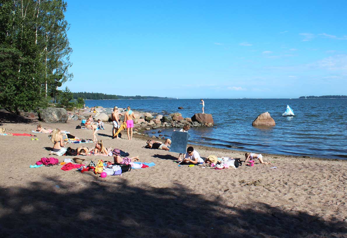 Mellstenin uimaranta, Espoo
