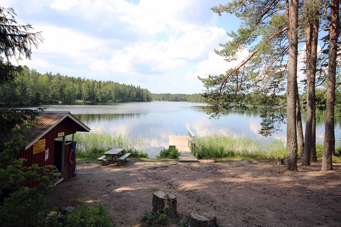 Loukoistenrannan uimaranta, Eura.