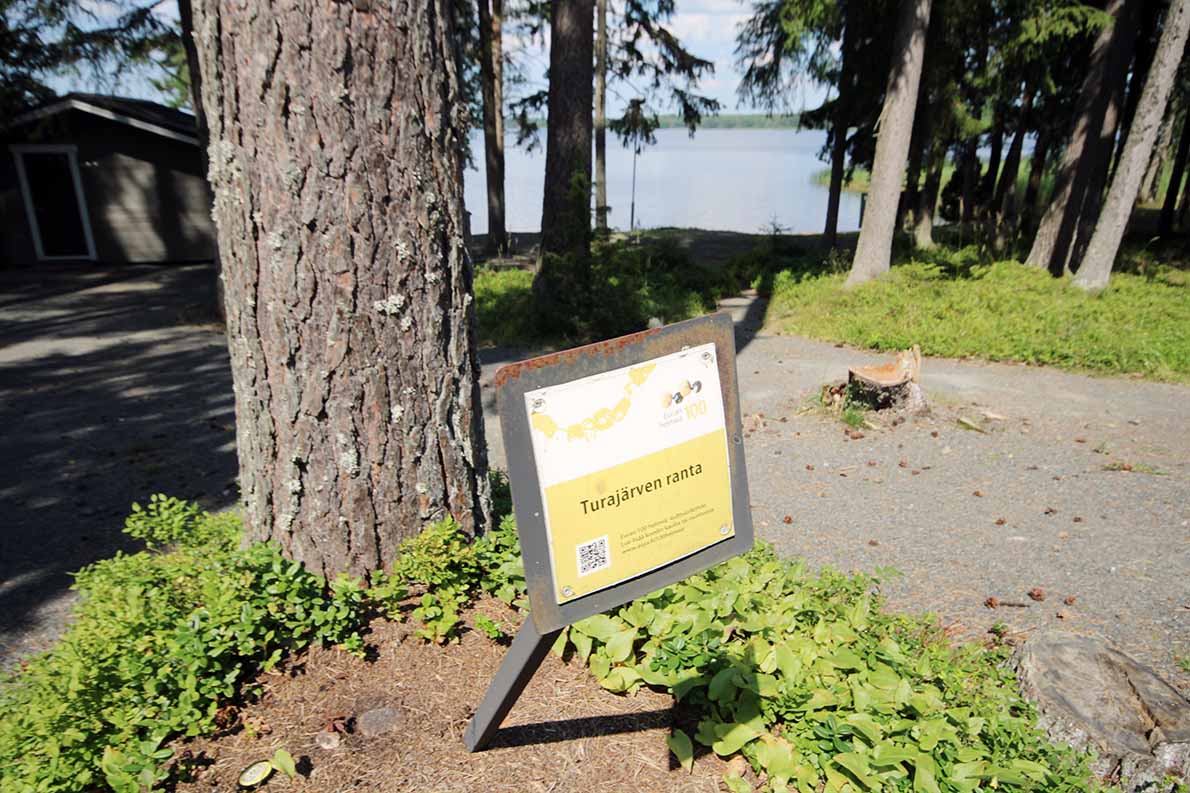 Turarannan uimaranta, Eura.