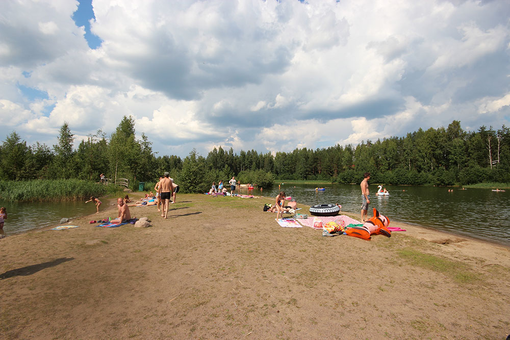Häklin montun uimaranta, Tuusula