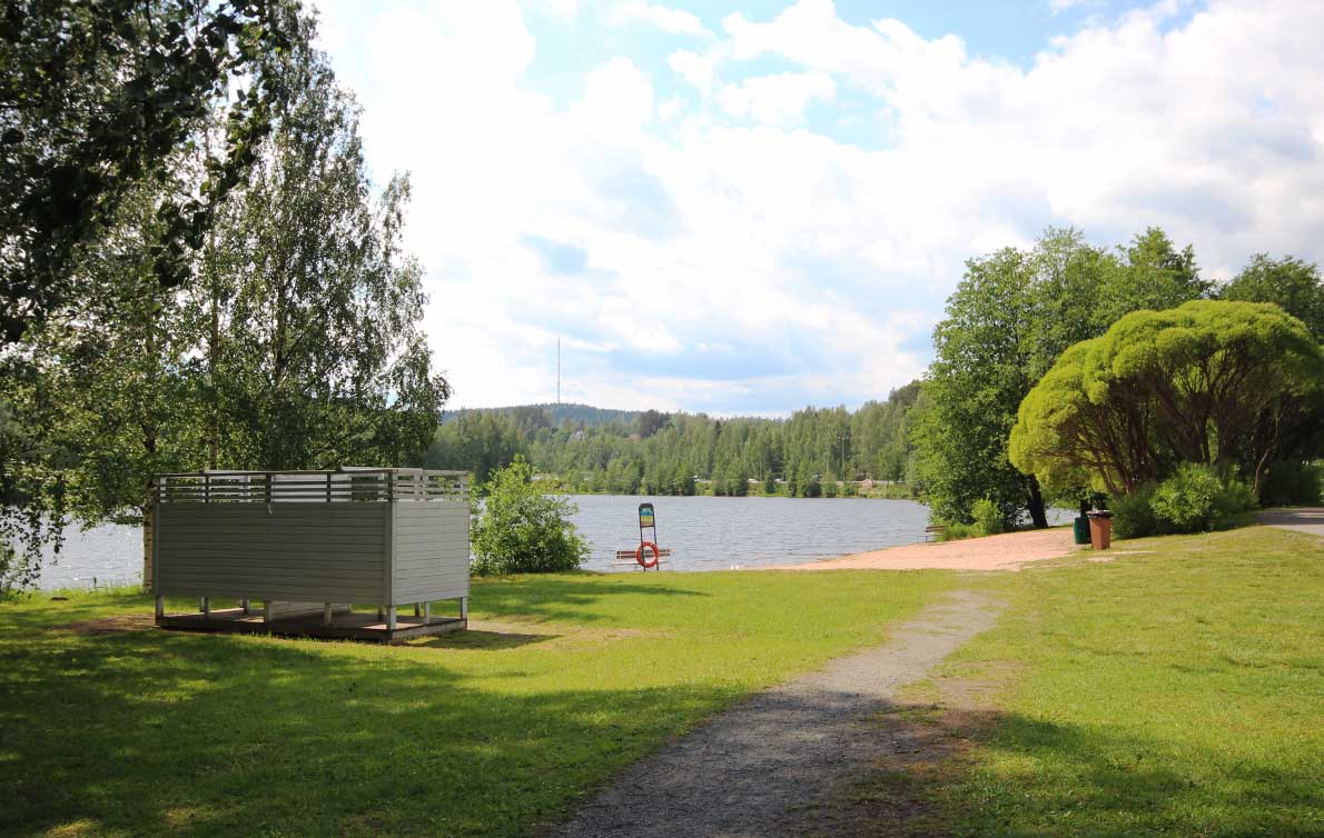 Mattilanniemen uimaranta, Jyväskylä.