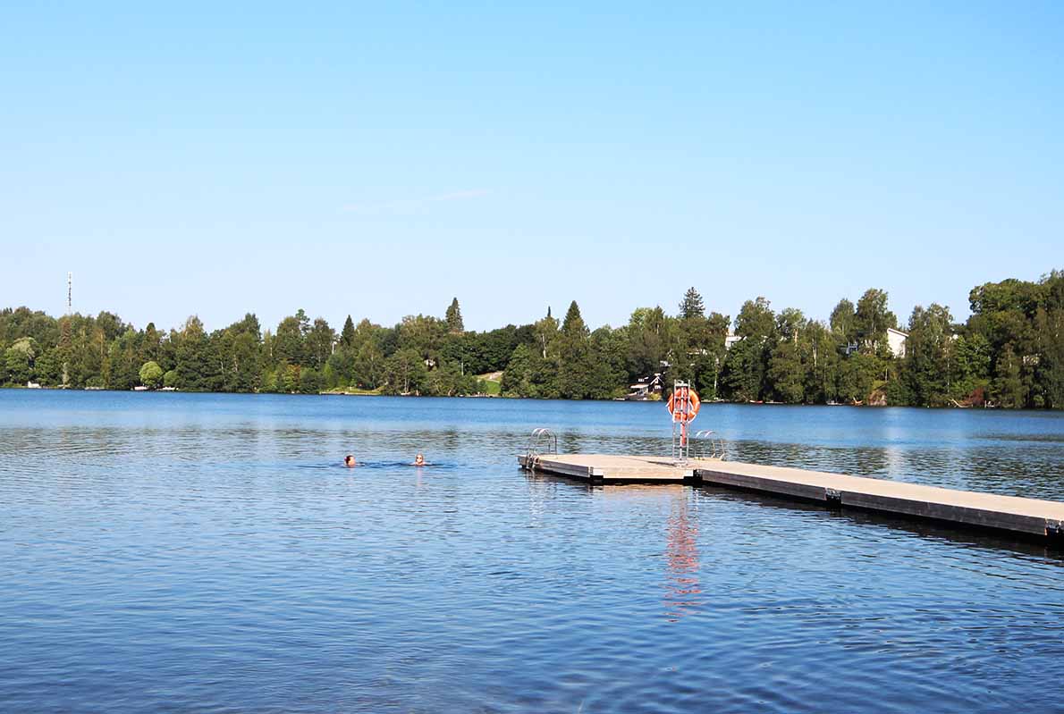 Liutun uimaranta, Kangasala.