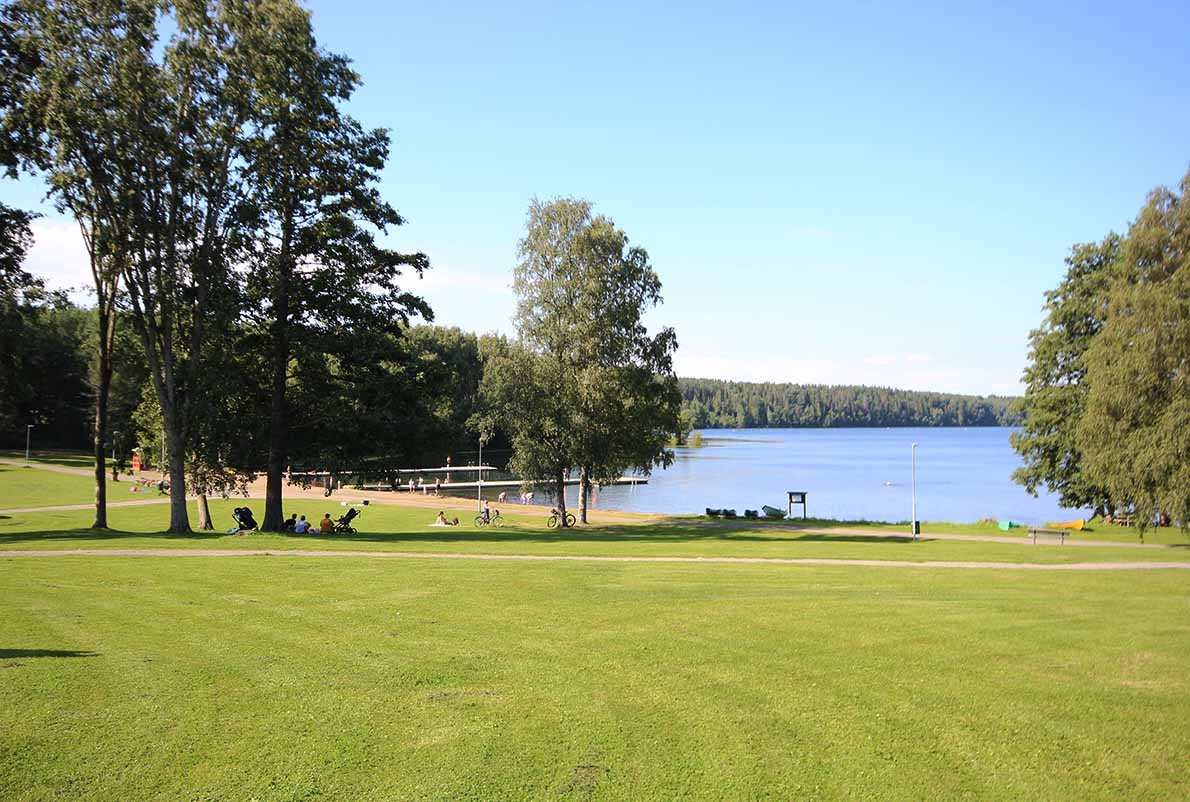 Liutun uimaranta, Kangasala.