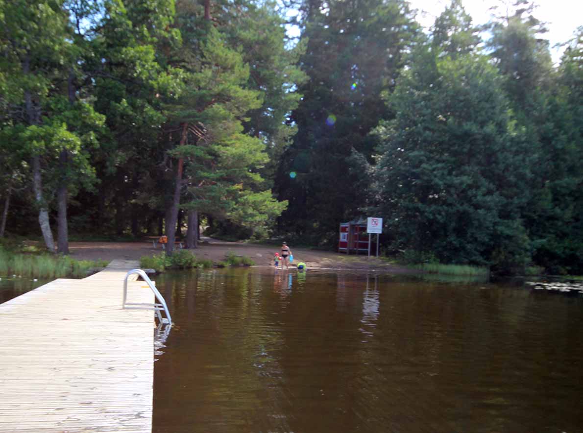 Onkijärven uimaranta, Kangasala.