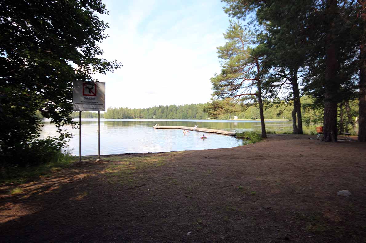 Onkijärven uimaranta, Kangasala.