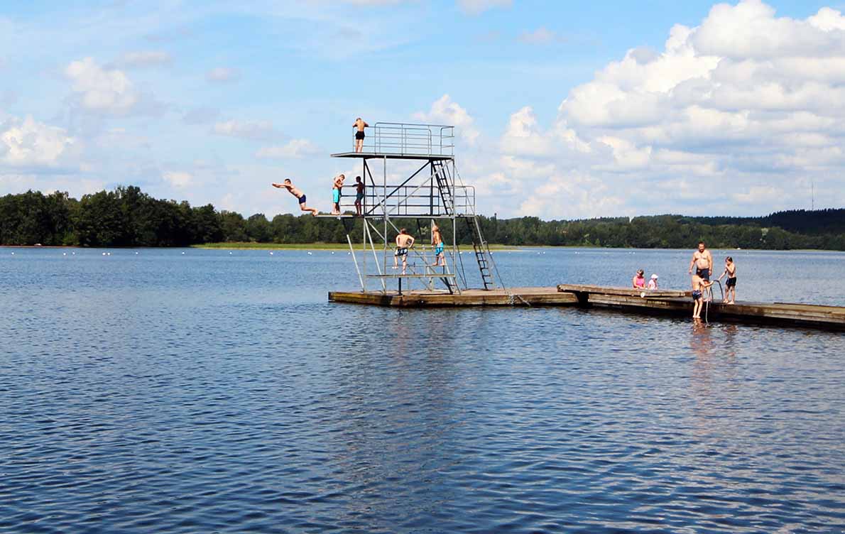 Vesaniemen uimaranta, Kangasala.