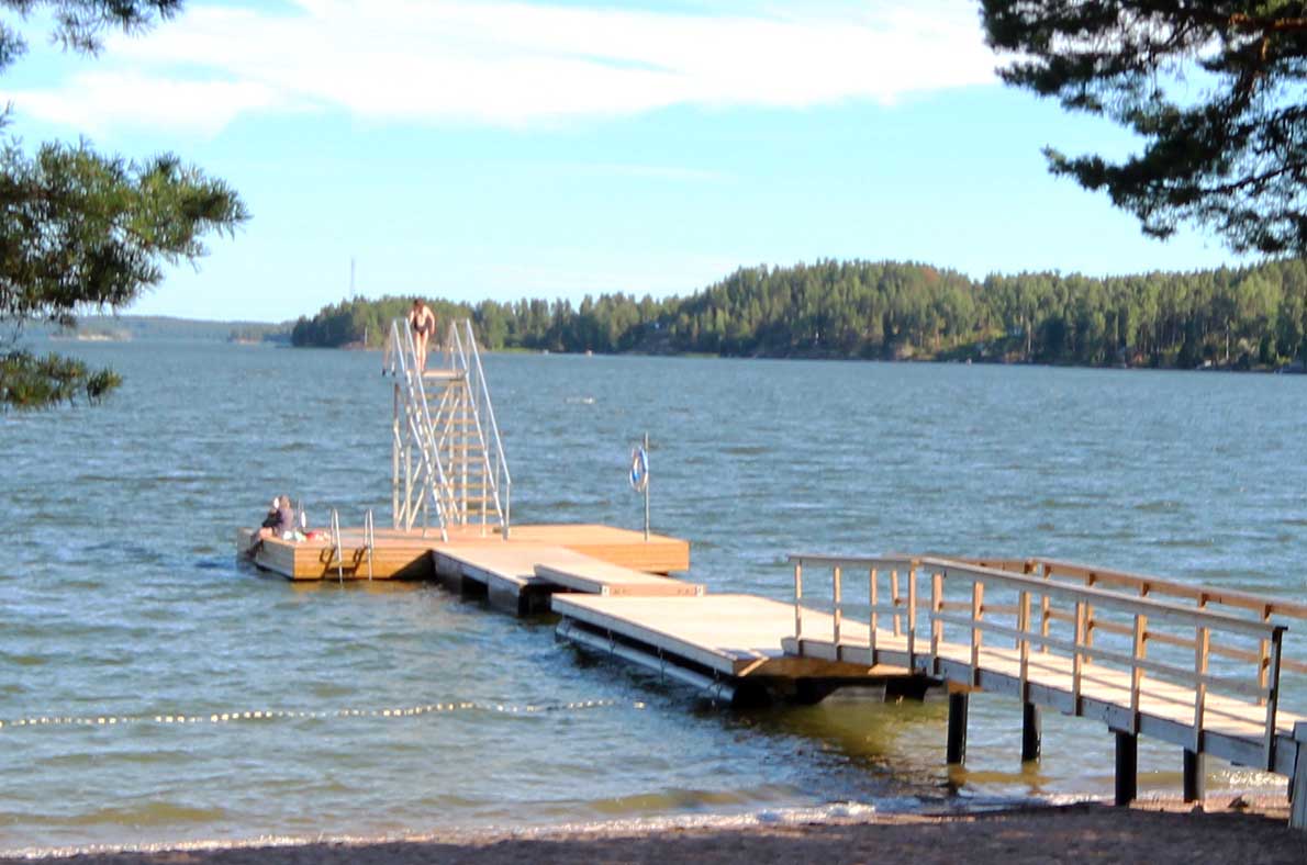 Solbadin uimaranta, Kemiönsaari.