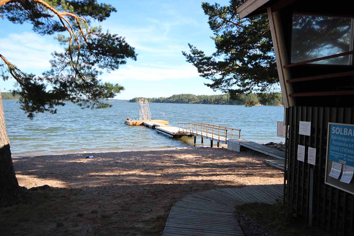Solbadin uimaranta, Kemiönsaari.