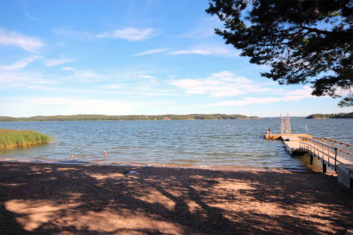 Solbadin uimaranta, Kemiönsaari.