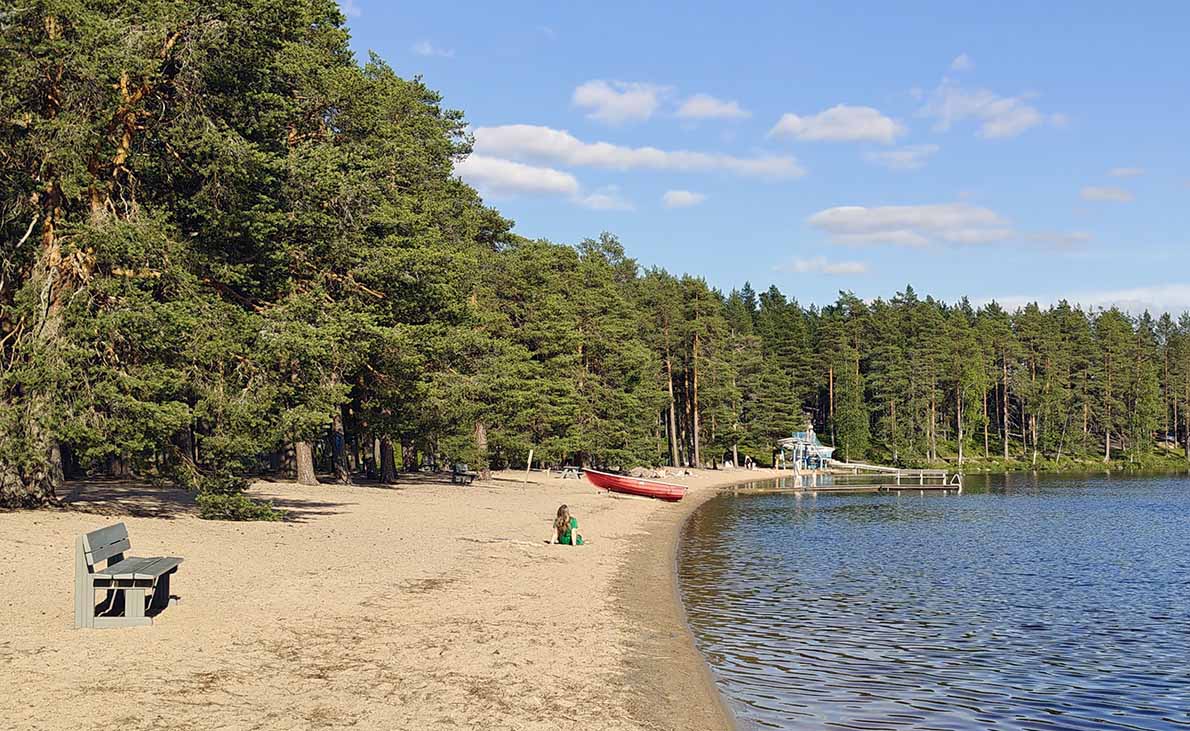 Pyhäniemen uimaranta, Kihniö.