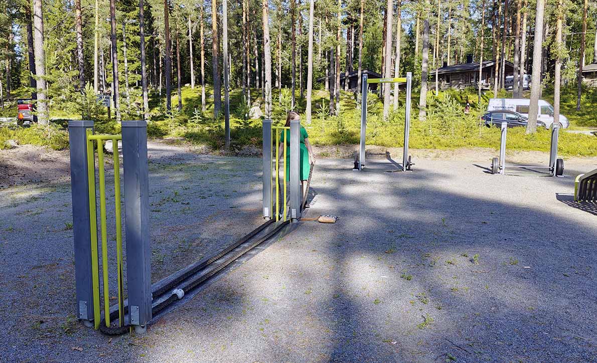 Pyhäniemen uimaranta, Kihniö.