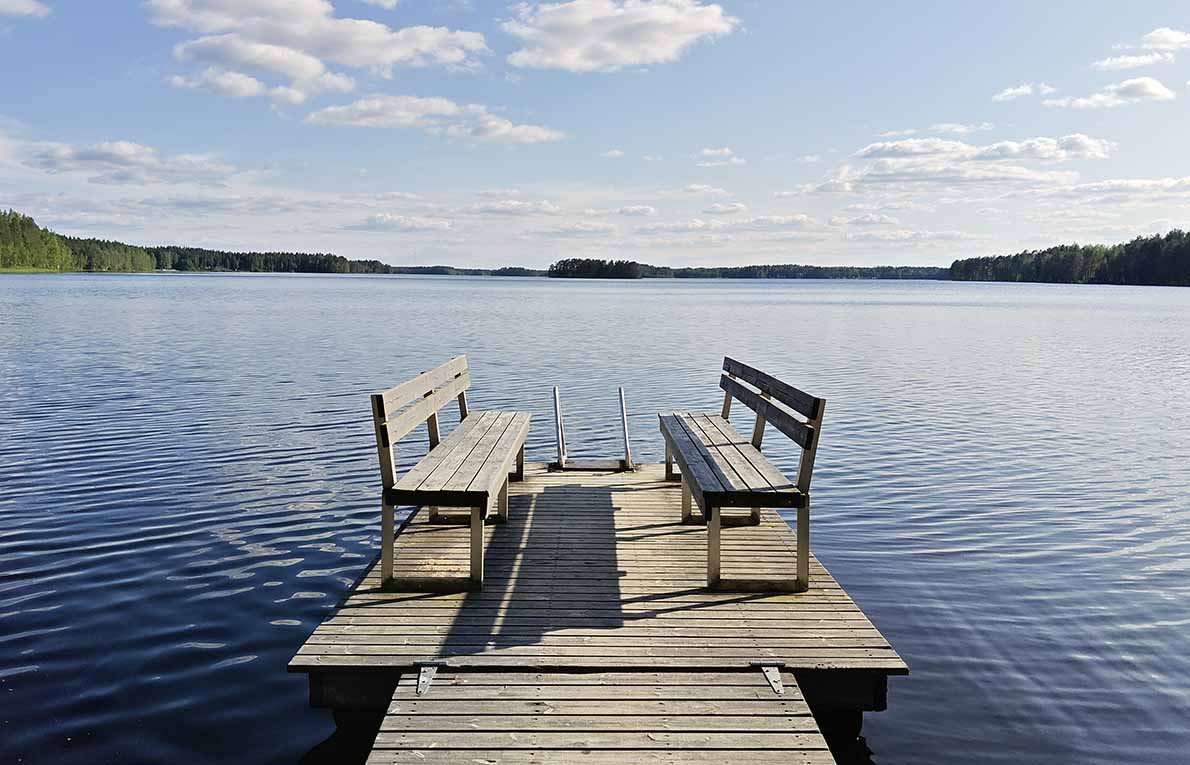 Pyhäniemen uimaranta, Kihniö.