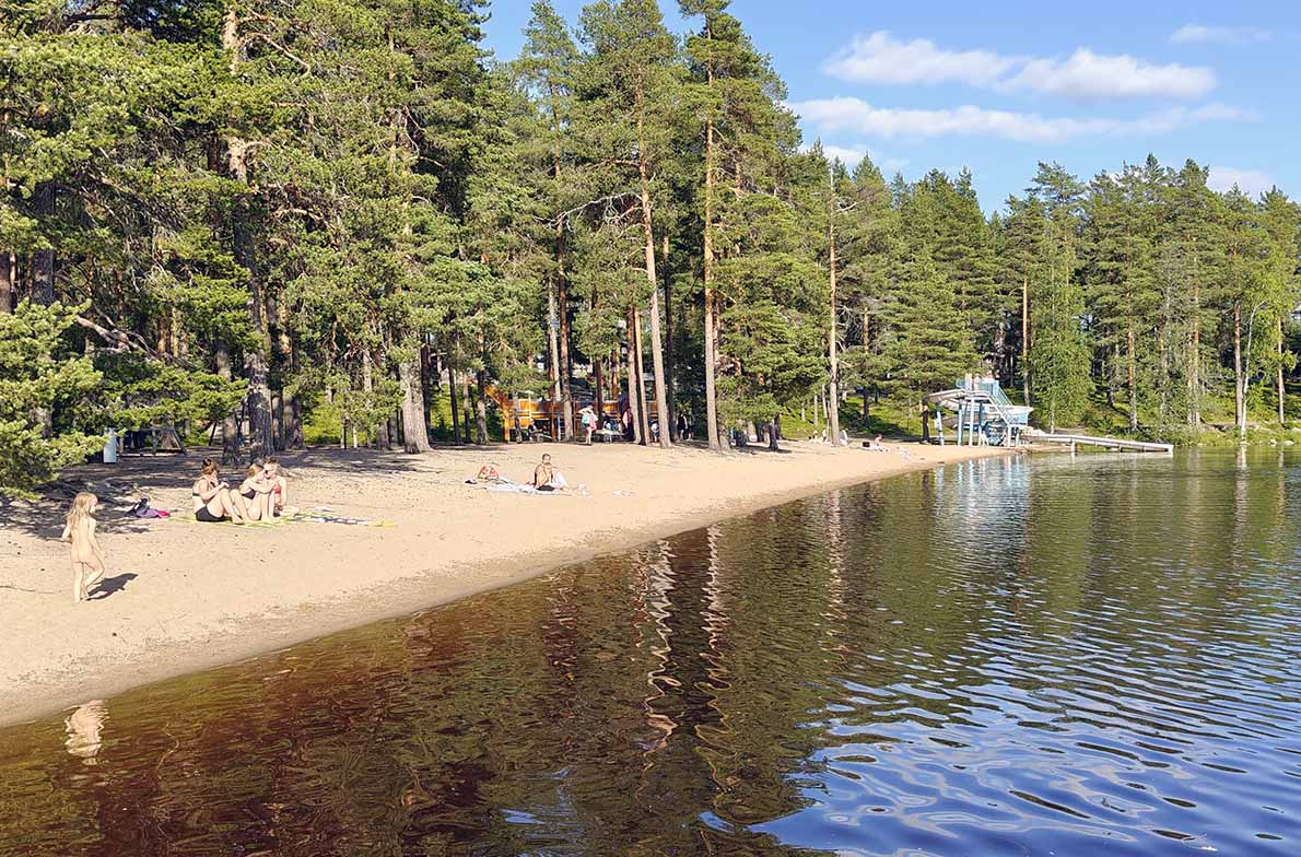 Pyhäniemen uimaranta, Kihniö.