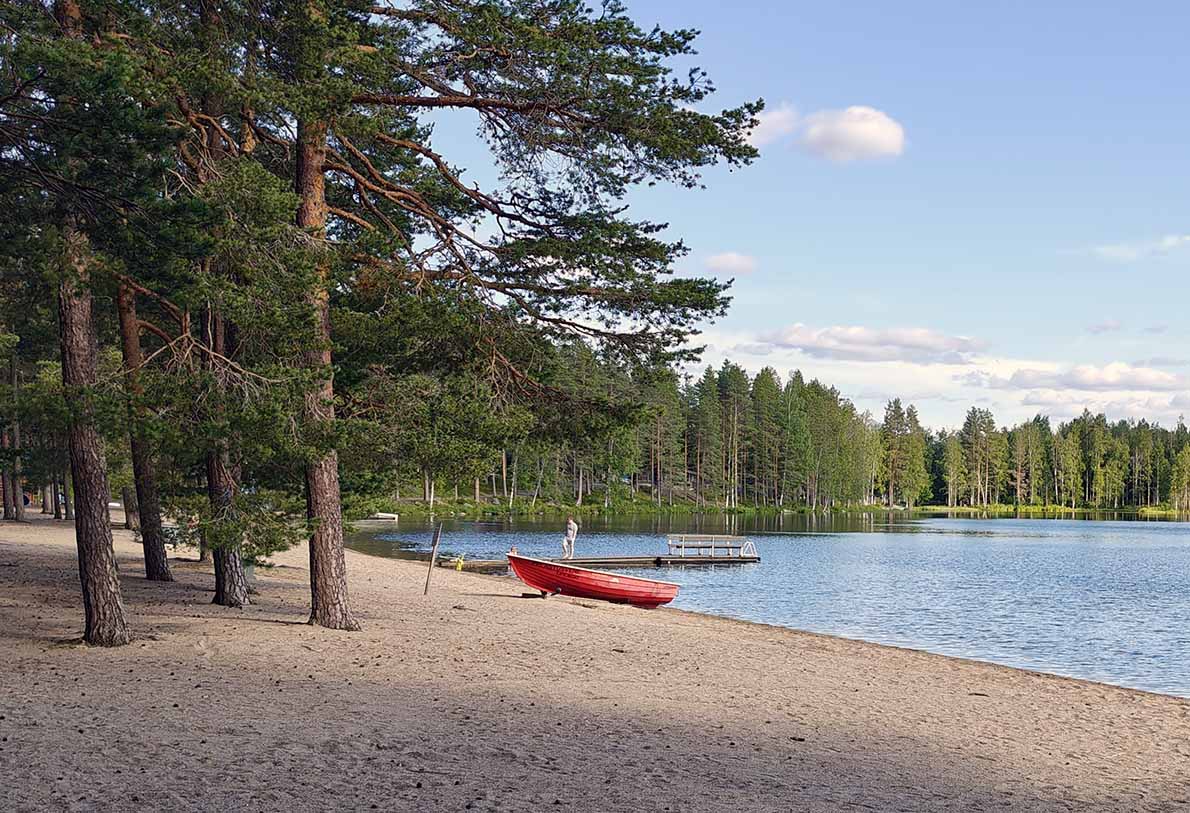 Pyhäniemen uimaranta, Kihniö.