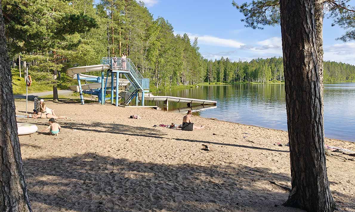 Pyhäniemen uimaranta, Kihniö.