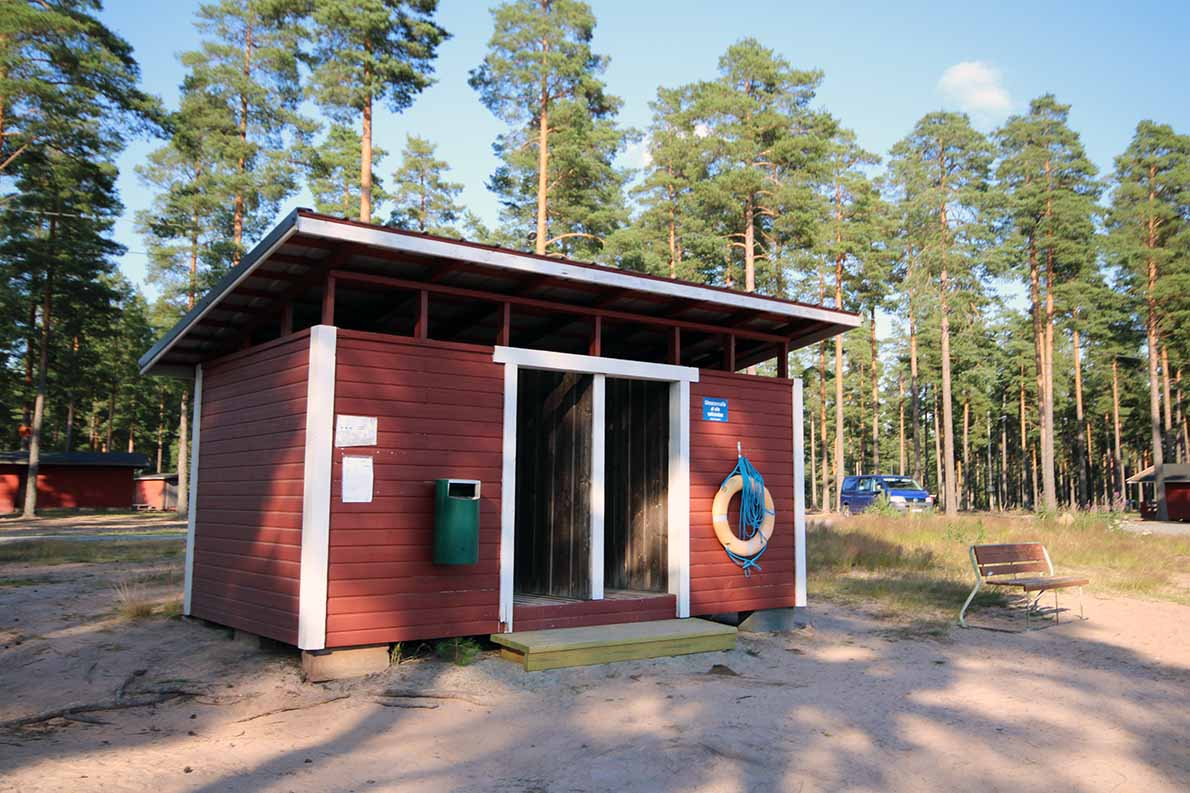 Pitkäjärven uimaranta, Kokemäki.