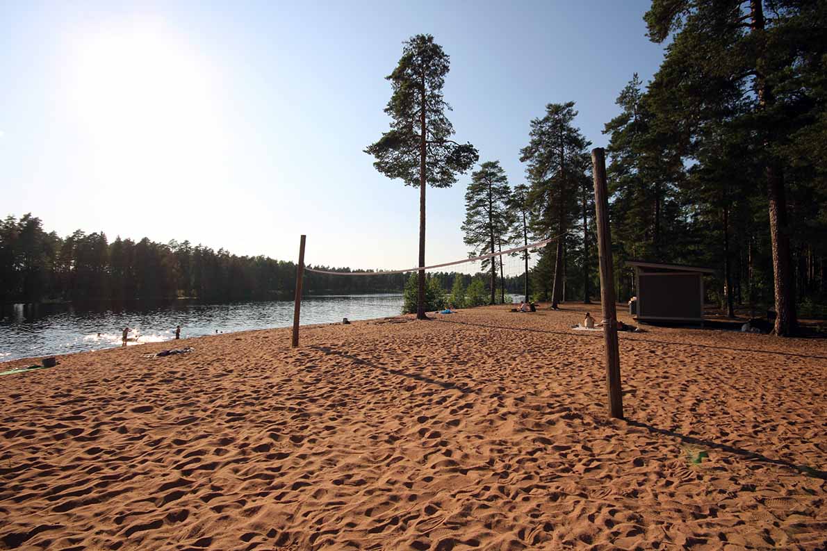 Pitkäjärven uimaranta, Kokemäki.