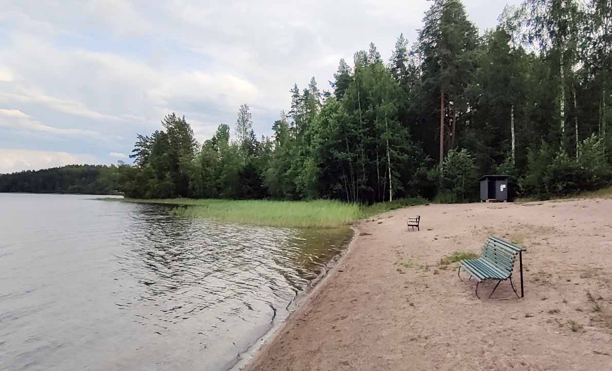 Jaalan kirkonkylän uimaranta, Kouvola.