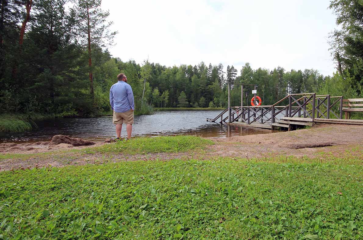 Likolammen uimaranta, Kouvola.