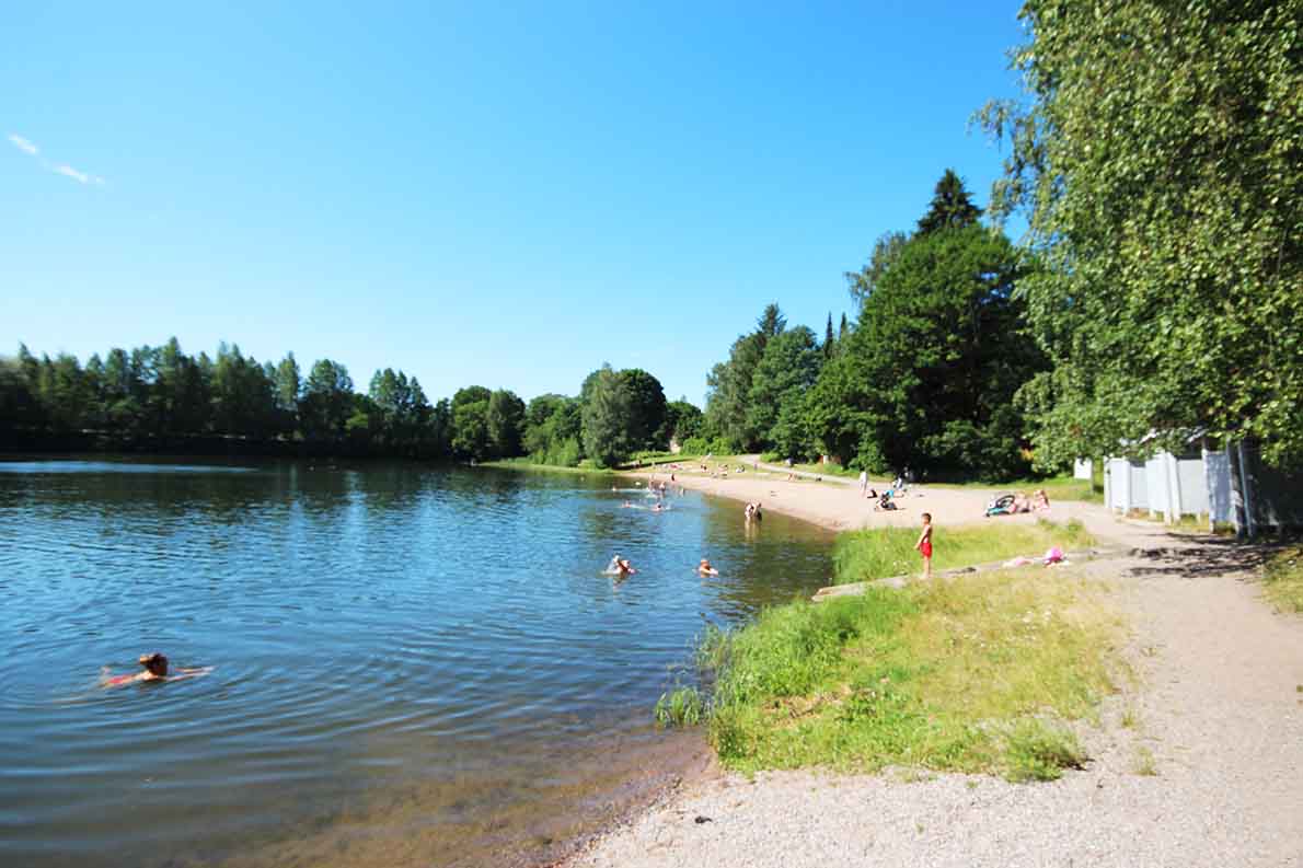 Mytäjäisten uimaranta, Lahti.