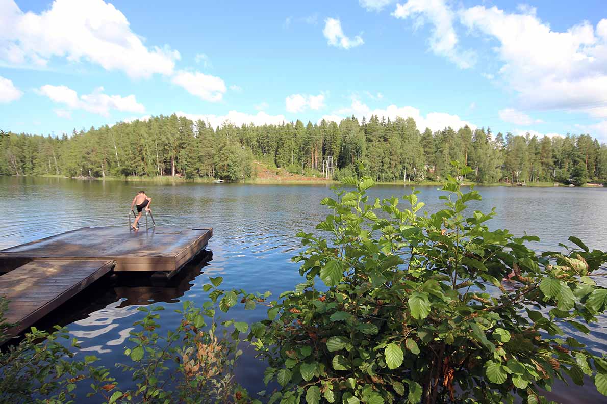 Iso-Kyynärön uimaranta, Lempäälä.