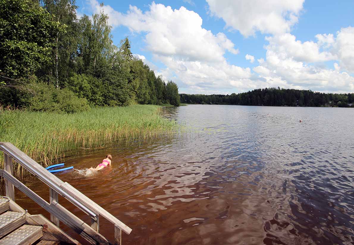 Rantalan saunan uimaranta, Lempäälä.