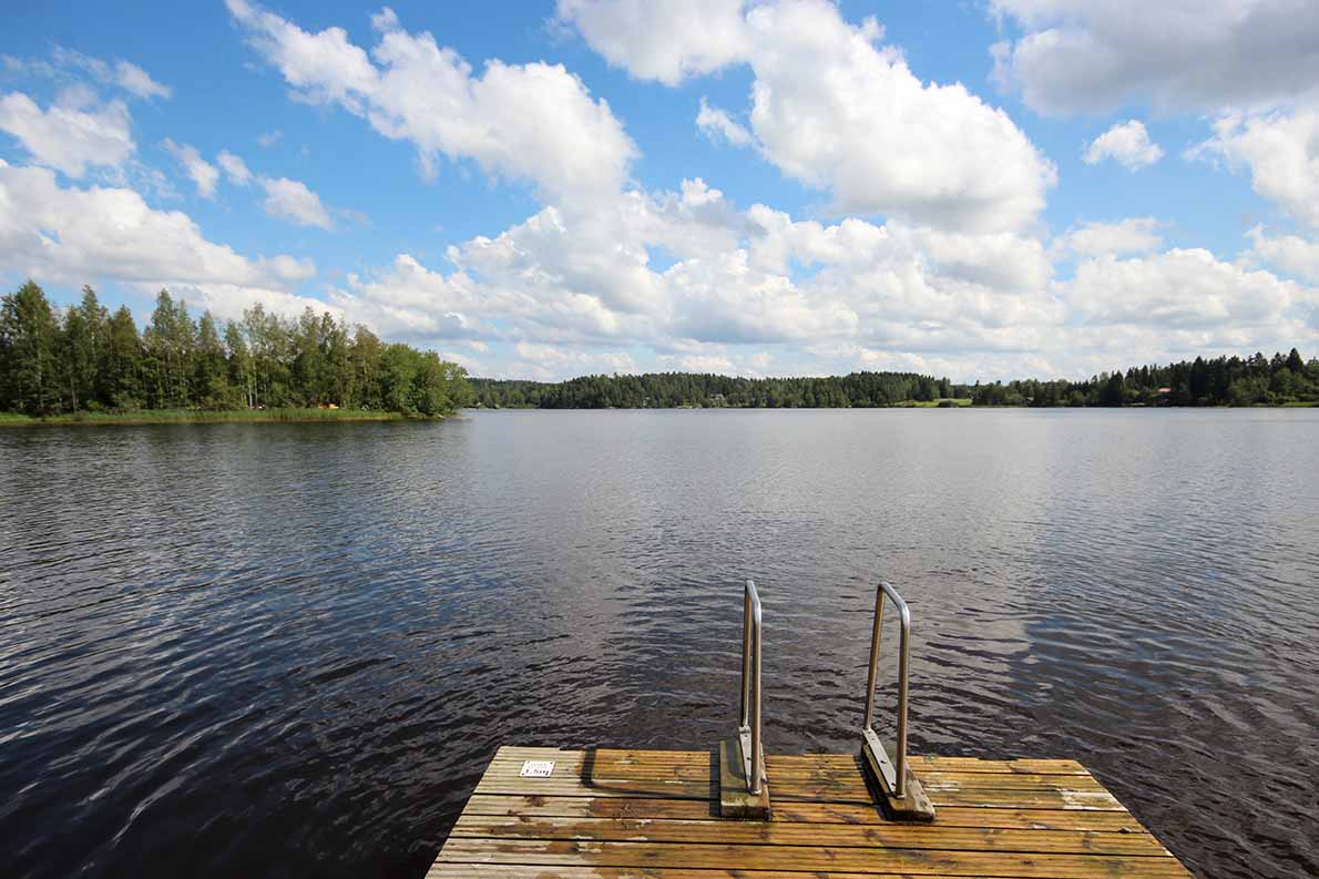 Ruotasjärven uimaranta, Espoo.