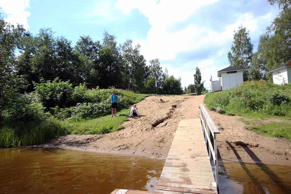 Ruotasjärven uimaranta, Espoo.