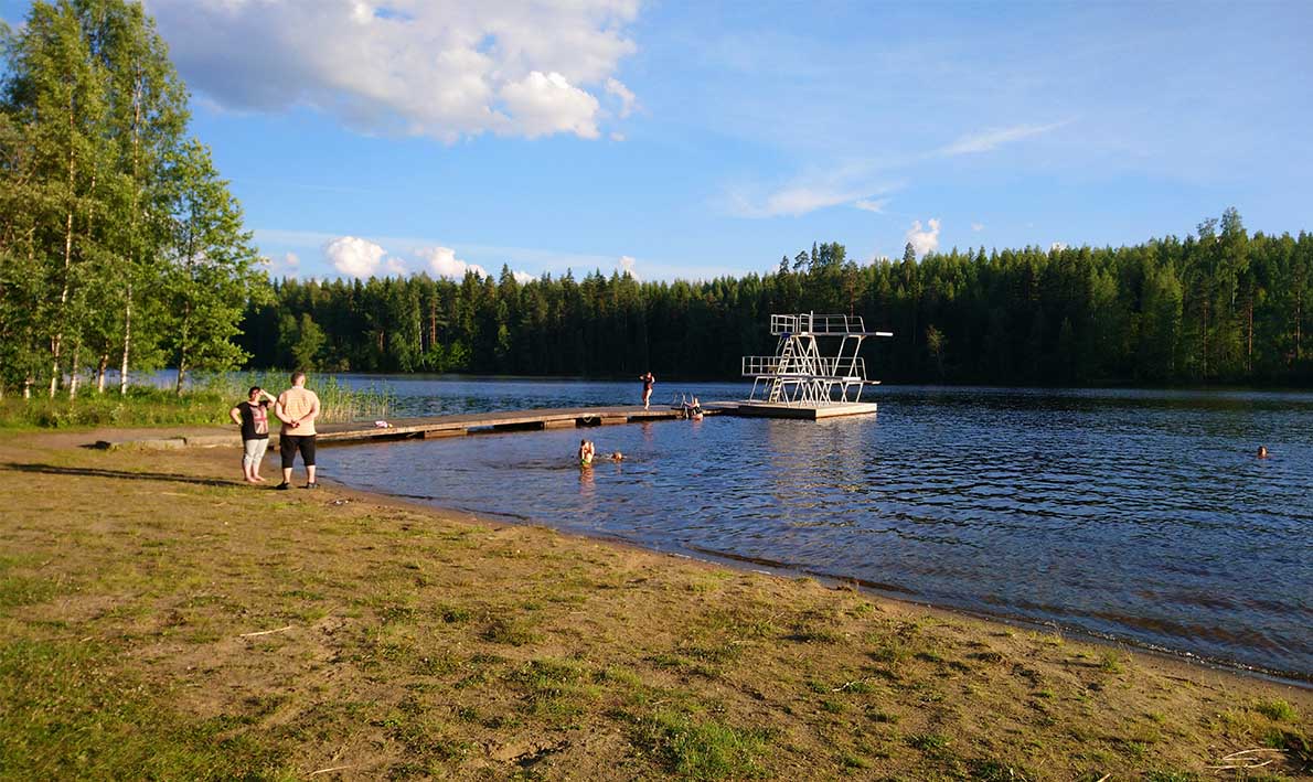 Kirkonkylän uimaranta, Leppävirta