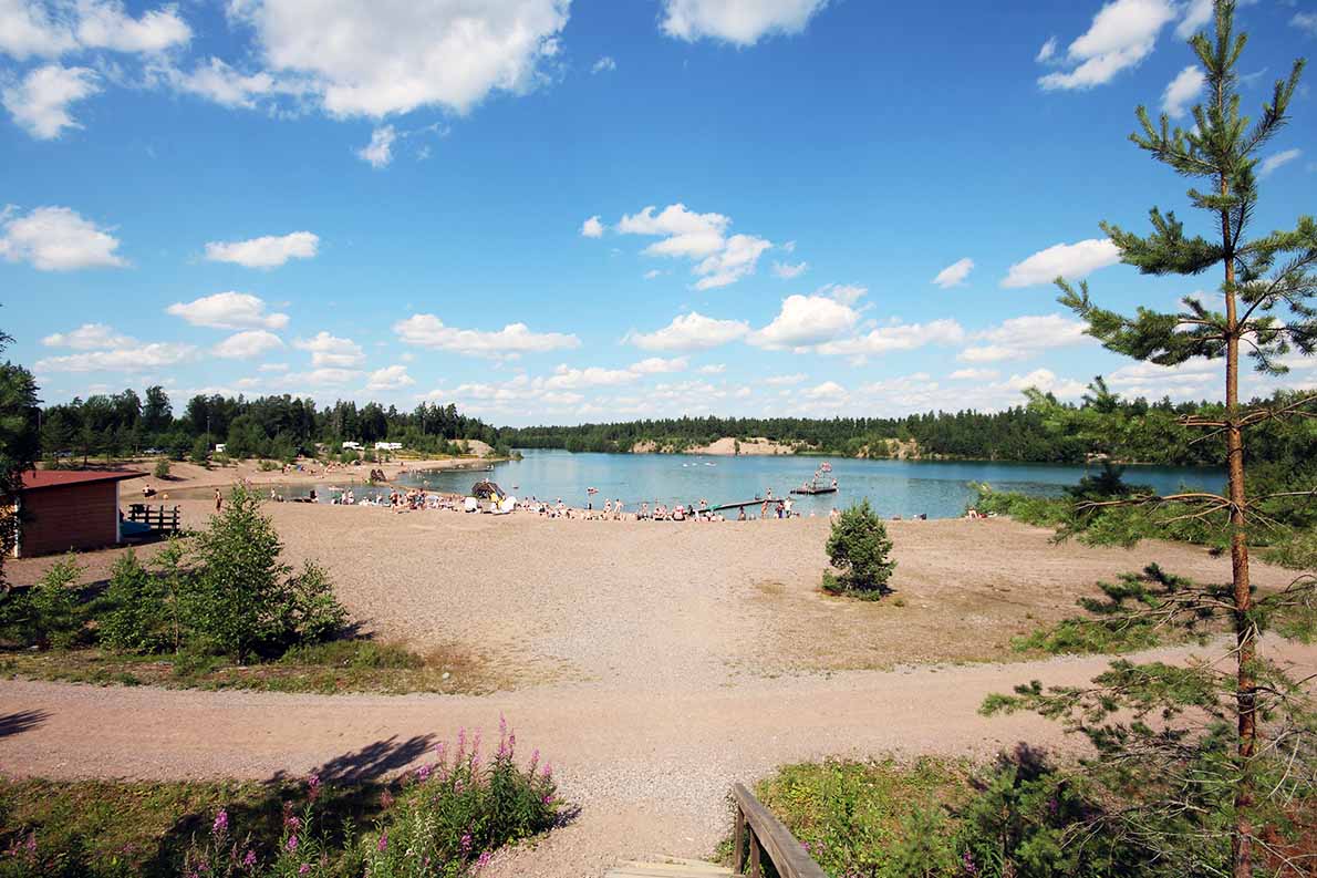 Mellilänjärven uimaranta, Loimaa.