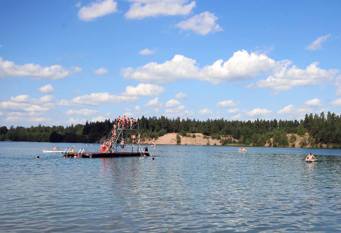 Mellilänjärven uimaranta, Loimaa.