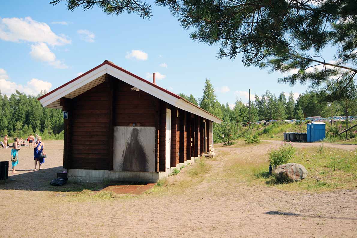 Mellilänjärven uimaranta, Loimaa.