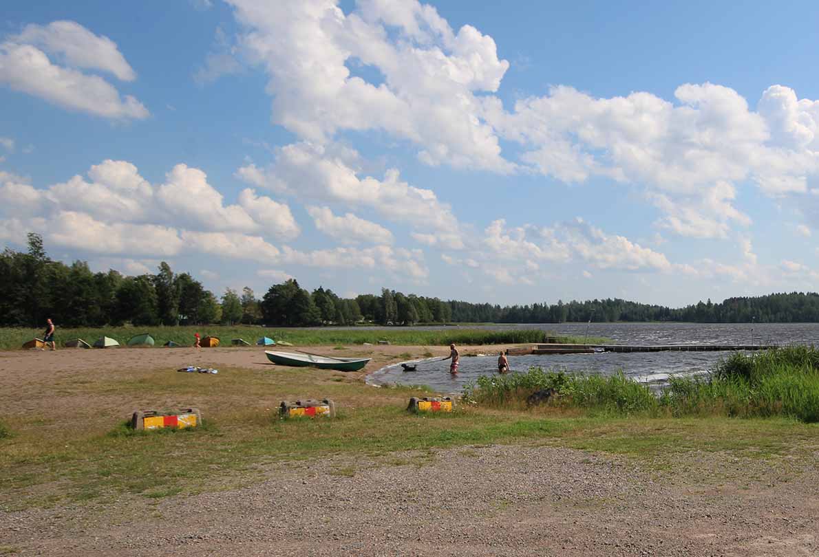 Kirkonkylän uimaranta, Loppi.