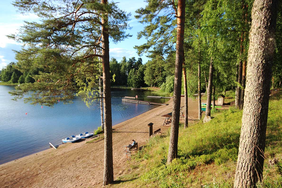 Hotelli Salpan uimaranta, Luumäki.