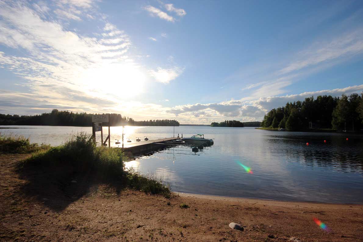 Hotelli Salpan uimaranta, Luumäki.