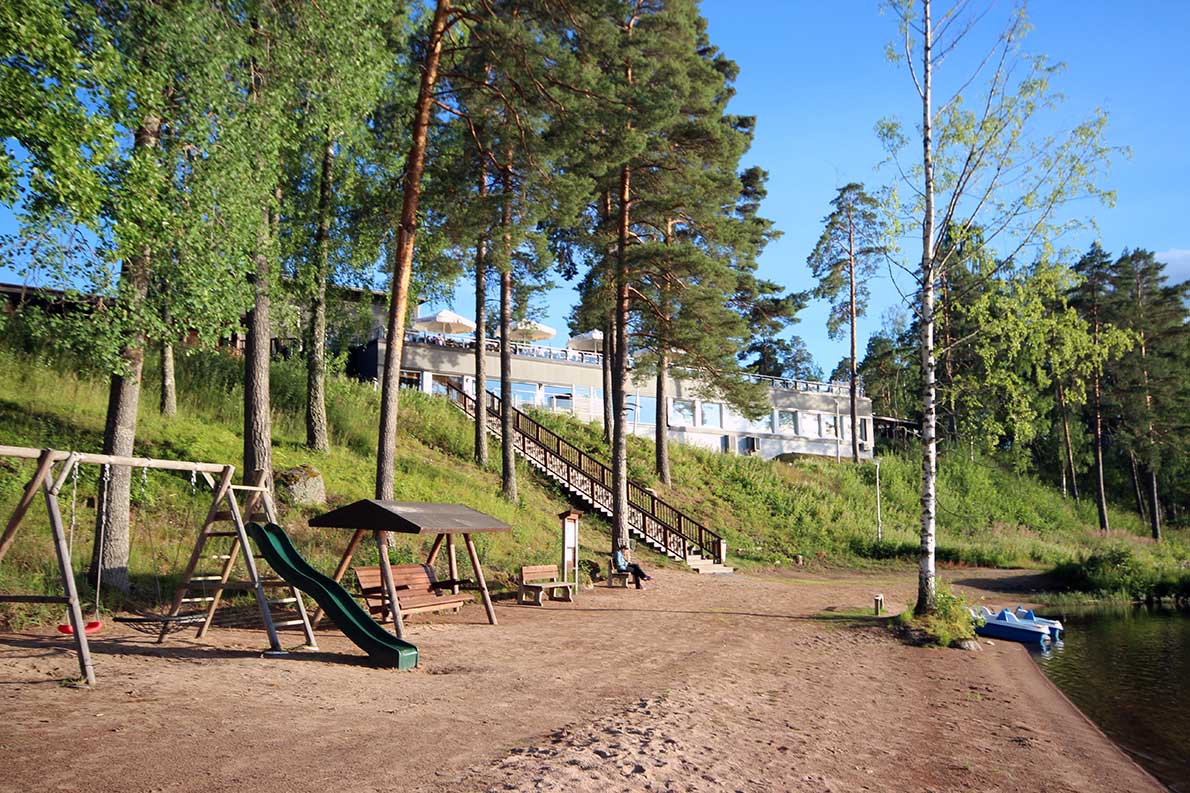 Hotelli Salpan uimaranta, Luumäki.