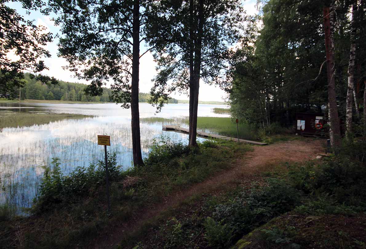 Hautjärven uimaranta, Mäntsälä.