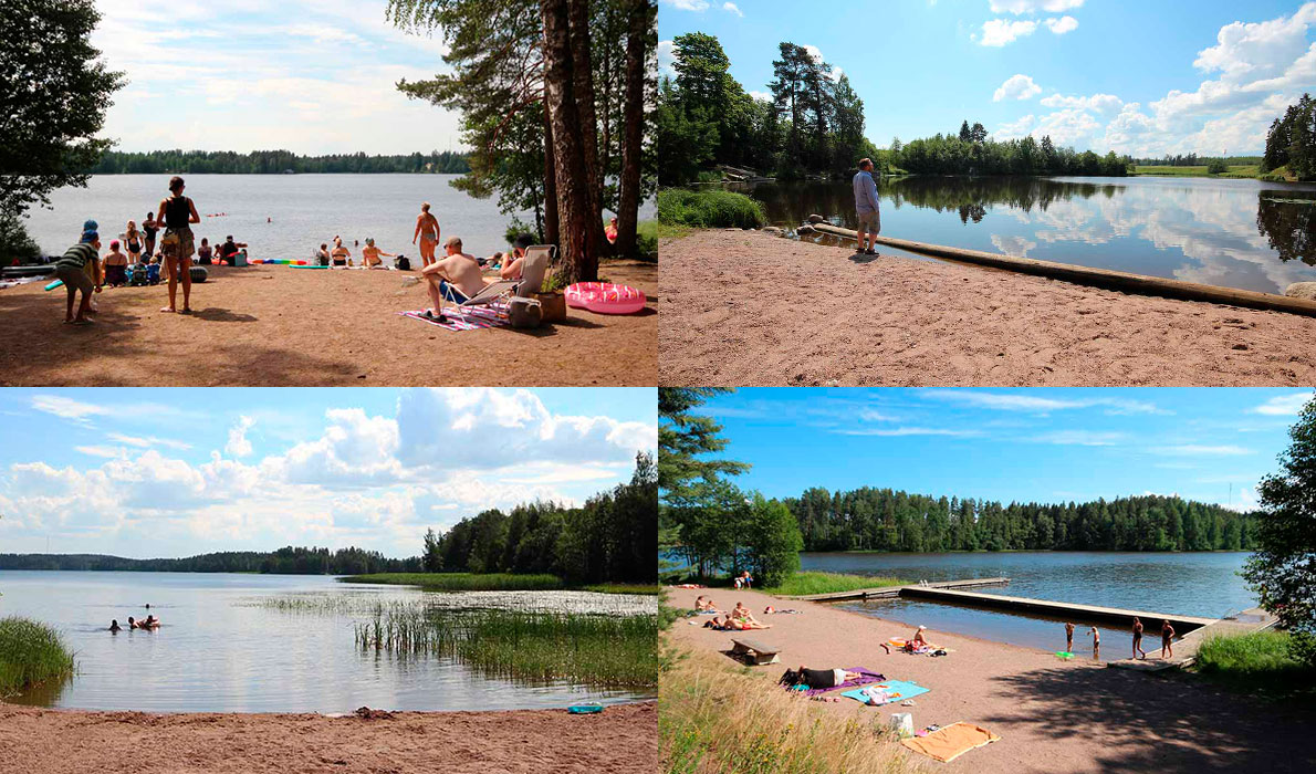 Kuvituskuva: Mäntsälän uimarannat
