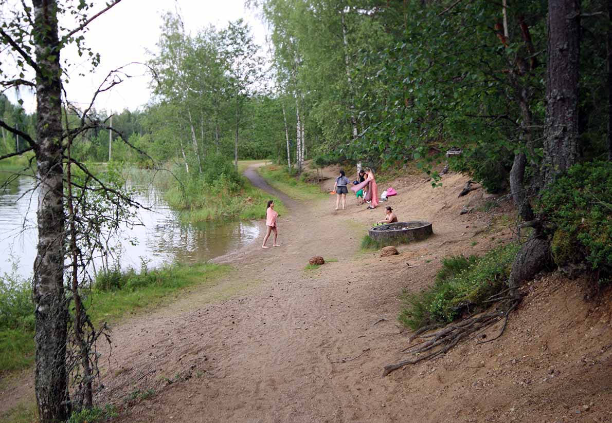 Rivieran uimaranta, Masku.