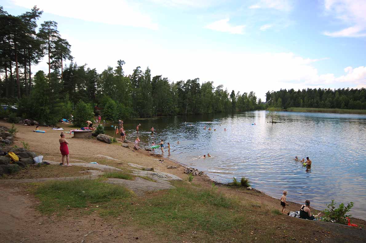 Rivieran uimaranta, Masku.