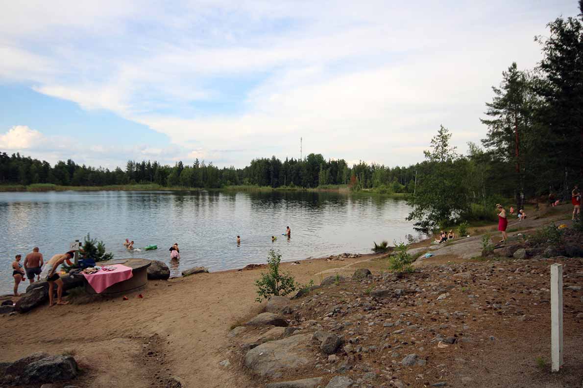 Rivieran uimaranta, Masku.